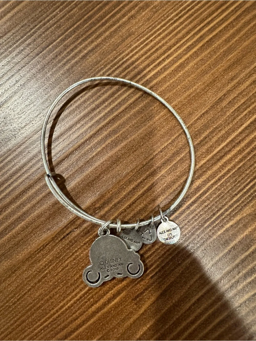 Disney Alex and Ani Cinderella Carriage Bangle Bracelet